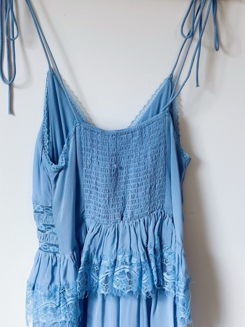 Free People Intimately x Revolve Kiki Slip in Chambray Blue - Picture 8 of 10